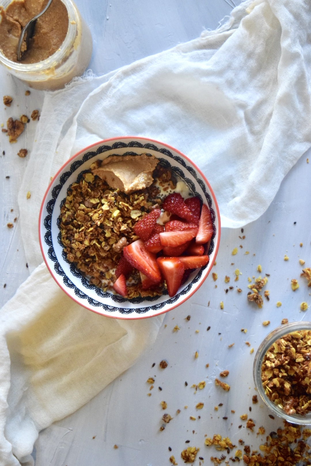 granola bowl with fruit